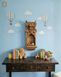 Mini Teak Wood Pooja Maadam – Traditional Home Temple view 3