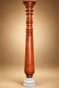 Wood Pillar with Granite Base view 1